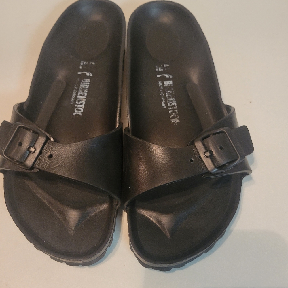 Birkenstock Madrid Eva Black Sandals Sz 40